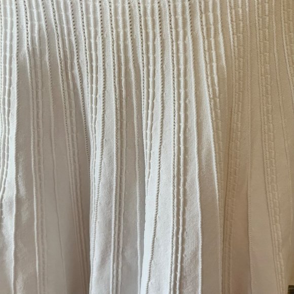 Ted Baker White Strapless Fit and Flare Dress 0 - Picture 6 of 9